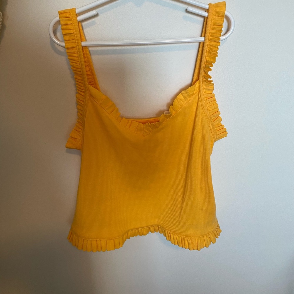 Yellow tank top